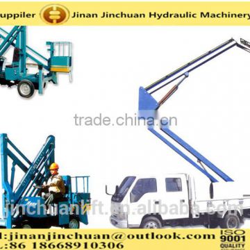 15m, trailer boom lift /mobile boom lift /hydraulic boom lift