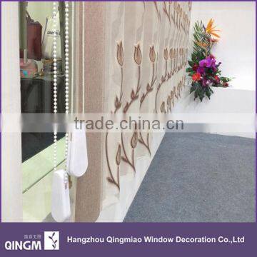 Sunshade Material Polyester Fabric Vertical Curtain For Office Room
