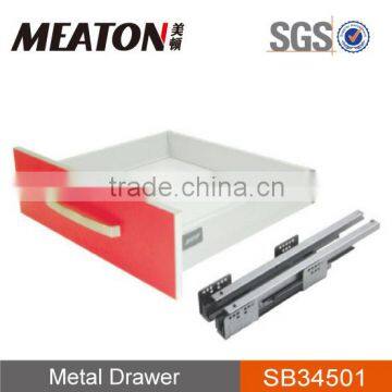 MEATON soft close metal drawers