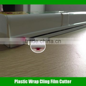 Food Plastic Film Cling Wrap Roll with Safe Slide Cutter