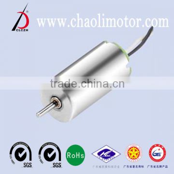 micro coreless dc motor CL-0714 for massager and quadcopter