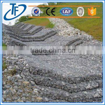 pvc coated gabions box , hexagonal gabions