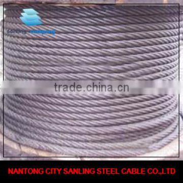 6x37+IWS High Tension Strength Steel Wire Rope
