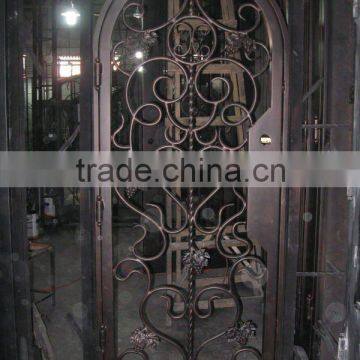 Artistic Wroght Iron Single Door