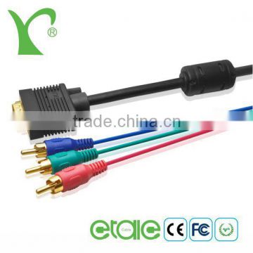 Premium Grade VGA to 3RCA Cable