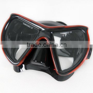 Scuba diving equipment professional hight quality gread food silicone material great view mask
