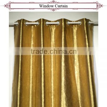 Blackout Ready-made Modern Curtain Fabric Luxury Dimout Window Curtains