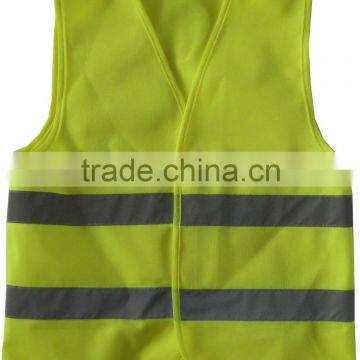 high visibility safety vest meet CE EN471 CLASS 2