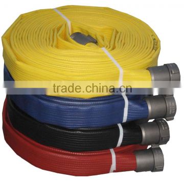 synthetic rubber layflat fire-proof coated hose pipe price