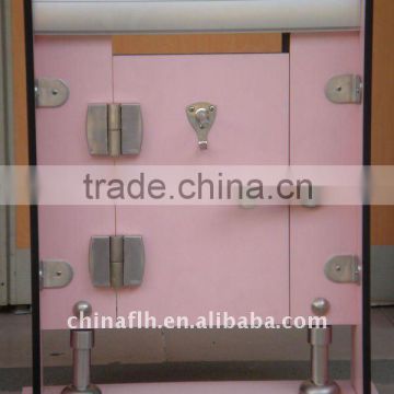 Shower high quality toilet cubicle model with stainless steel accessories