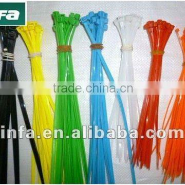 colorful marker nylon cable ties