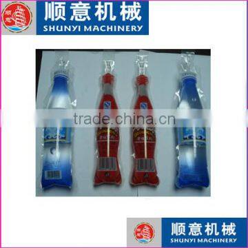 hot sale Flavored drink plastic expansion preformed bag/sachet/pouch filling sealing packing packing machine