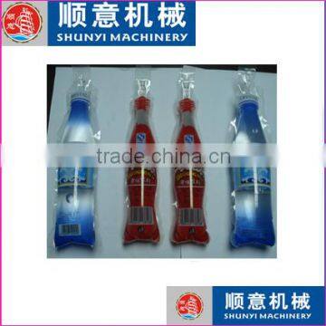 8 head 8 nozzles Plastic bag filling packing packing machinefor juice, water, jelly