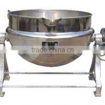 Steaming interlayer cooking kettle