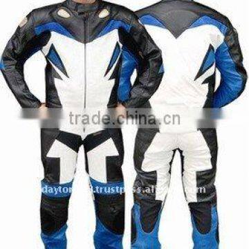 DL-1302 Leather Motorbike Racer Suit