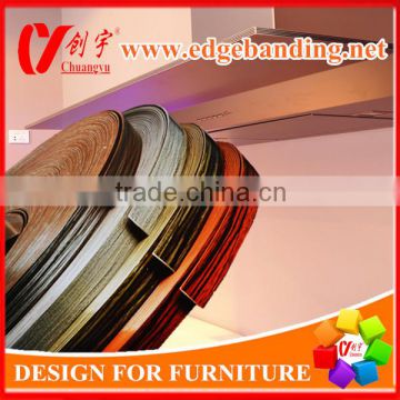 Furniture decorative pvc edge banding for mdf and particle board