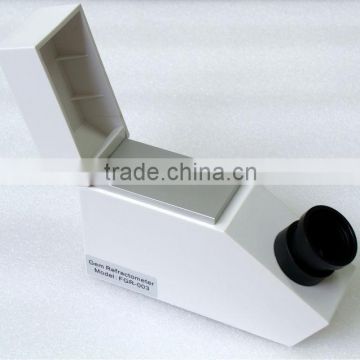 Gem Refractometer with Accuracy of 0.003