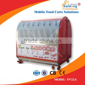 The best quality fastfood making bakery food van trailer for sale