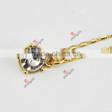 2016 beautiful floating crystal necklace for women