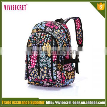 Vivisecret factory supplier small square flower travel bag for men