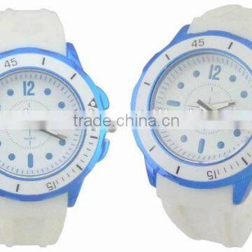 Fantastic silicone men's watches fashion quartz japan movement watch