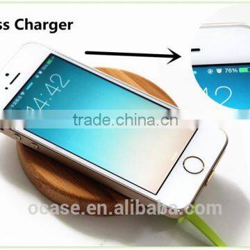 2016 New Products Custom Wooden For Wireless qi Charger.