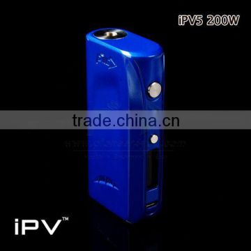 factory wholesaling Pionner4you ipv5 box mod Stock supply Genuine Pioneer4you IPV5 200watt Temp Control IPV5 200w TC Box MOD