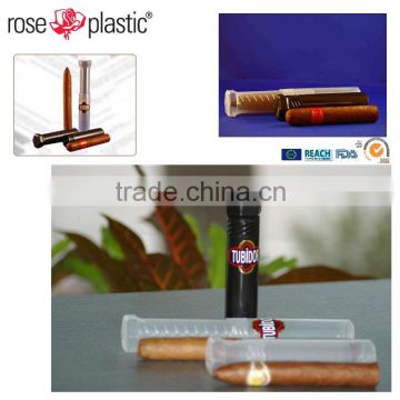 Manufacture round pp cigar tubes plastic for cylinder goods from Germany company