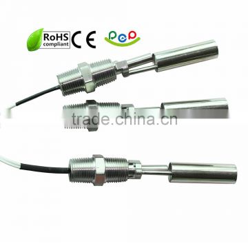 stainless steel magnetic float ball level switch for liquid