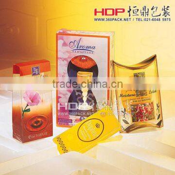 customized high quality plastic fancy packaging boxes