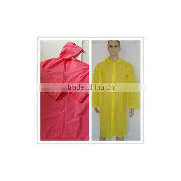 PVC raincoat/PEVA raincoat/Logo printed raincoat