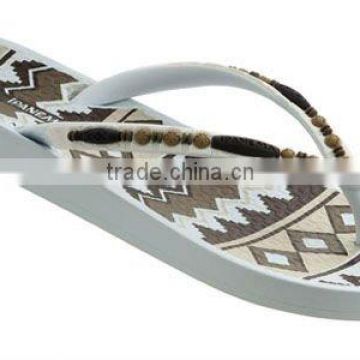 Nice decoration pvc air blow slippers