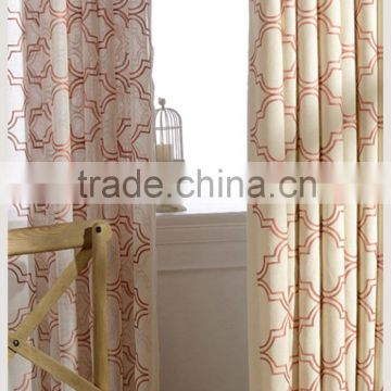 2016 polyester India style wholesale curtain fabrics floral designs Jaquard Drapes
