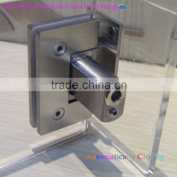 China Wholesale Wall To Glass Glass Door Hinge / 90 degree safety &solf Self Closing Door Hinge