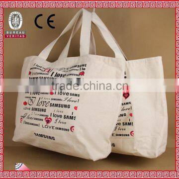 high quanlity natural cotton bag tote shopping bag