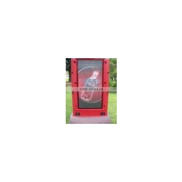 OEM rotational moulded outdoor display board , plastic outdoor display board by rotomoulding