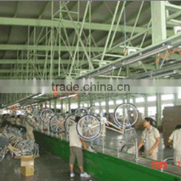 high quallity bicycle assembly line production line