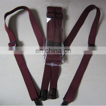 Factory direct sale fashion custom double shoulder braces suspenders