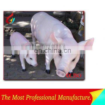 Customized Fiberglass Smulational pig statue