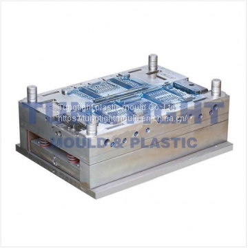 China high quality plastic food / vegetable / fruit folding crate mould