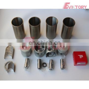 For Toyota forklift engine rebuild kit 1Z piston + piston ring cylinder liner  full gasket bearing kit