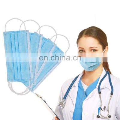 New Product 3ply Disposable Medical Mask Face Mask  with Blue Color