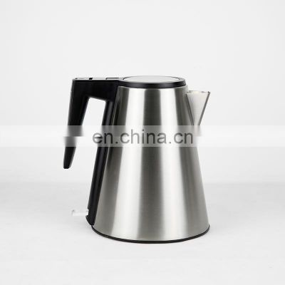 stainless steel water electric kettle Hotel appliance 1.2L good price
