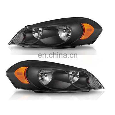New products Car Head Lamp Auto Headlights Black For CHEVROLET IMPALA 2006 - 2011