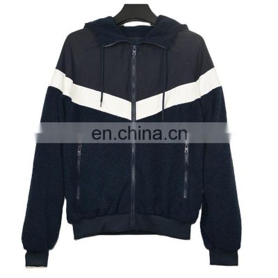 Factory Outlet 2021 Christmas Wholesale Customized Winter Lightweight Polyester Fleece Hooded Jacket