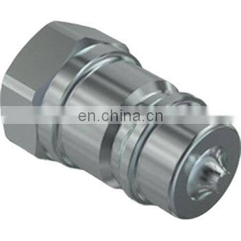 ISO5675 series close type hydraulic farm tractor coupling 316 stainless steel