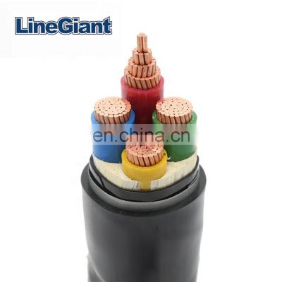PVC Submersible Pump Flexible Rubber Sheathed Cables Ycw Yzw 3 Core 1.5mm Mining Cable