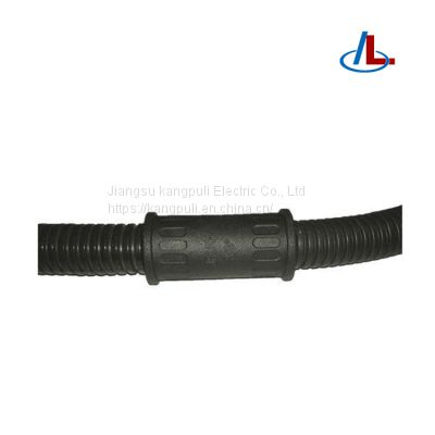 Plastic bellows straight joint