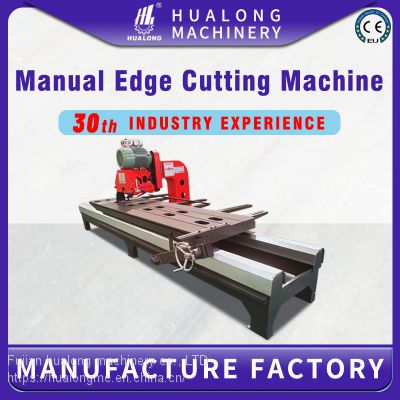 Hualong machinery Manual Marble Granite Saw Edge Cutting Machine 45 degree head titling Tile Cutting Machine Stone Cutter