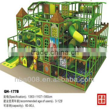 large and funny naughty castle playground QH-177B